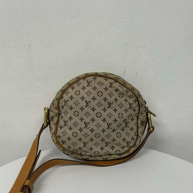 루이비통 정품 빈티지 미니 모노그램 라운드 크로스백