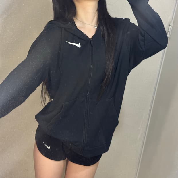 나이키 스우시 후드집업 🖤