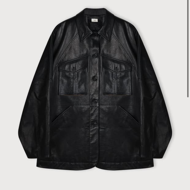 에토스 뉴 레더 자켓 새상품