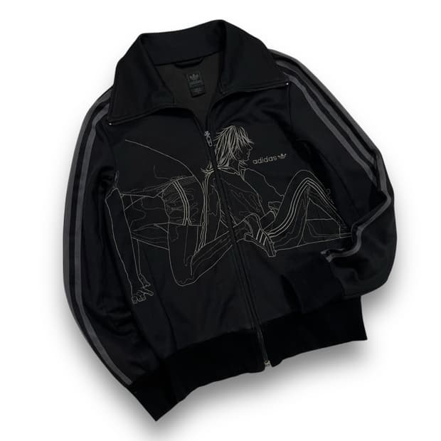 Adidas y2k Shaggy Cut Dark Track Top