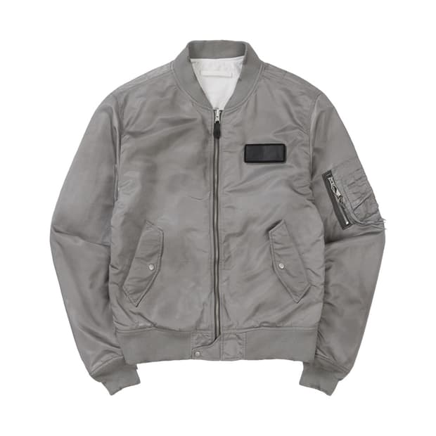 엑슬림 x 알파 인더스트리 EP9 03 자켓 라이트 그레이