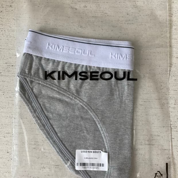 킴서울 로고 팬티 그레이 1사이즈