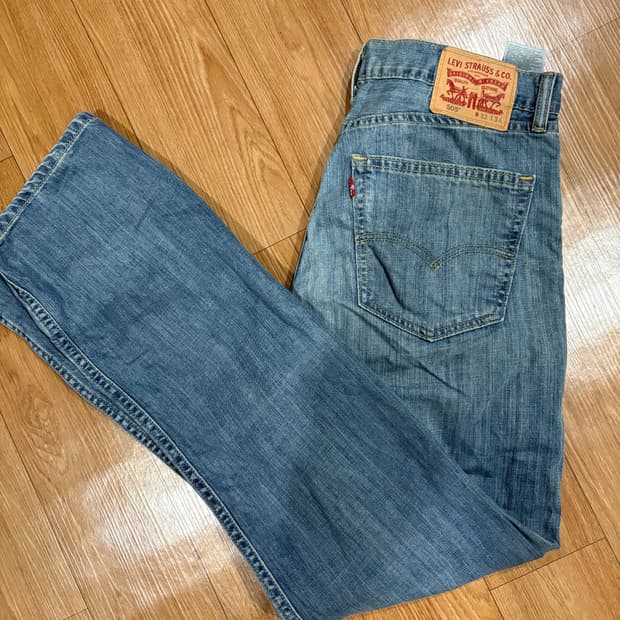 리바이스 505 W32 L34 데님팬츠