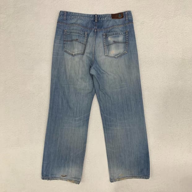 [36] 페리 엘리스 와이드핏 데님팬츠