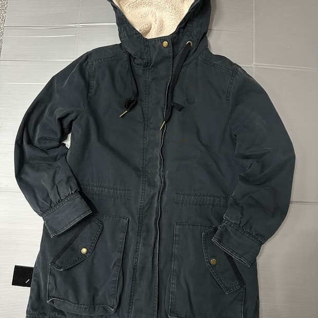 아디다스 우븐 양털 파카 자켓 95