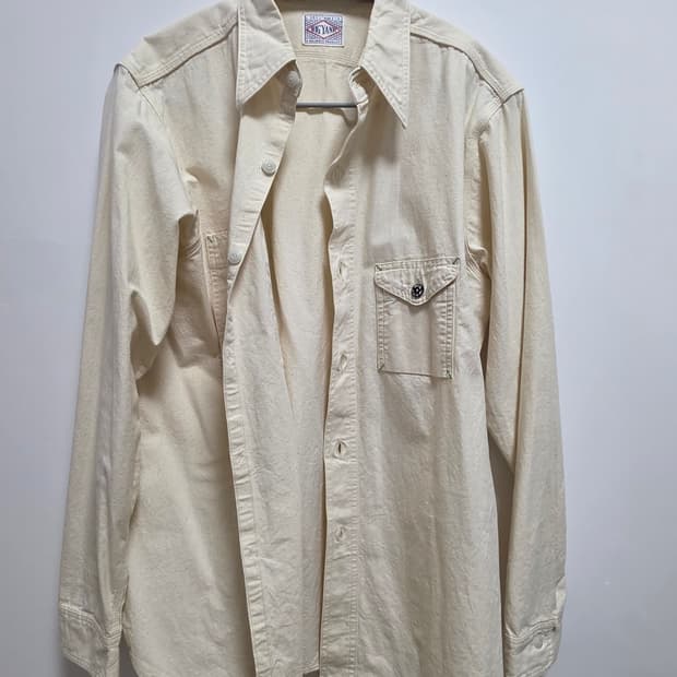 빅얀크 샴브레이 네츄럴 15 2/1 15.5 100사이즈