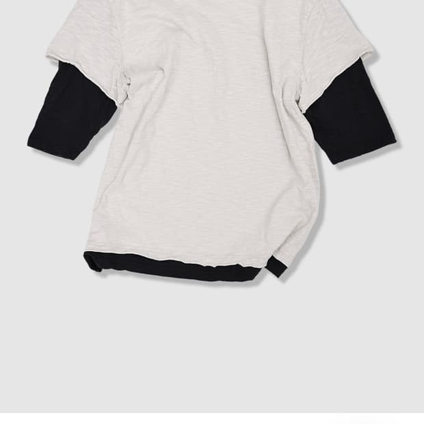 anytimeloreak FADE SLUB HALF T-SHIRT 구해요