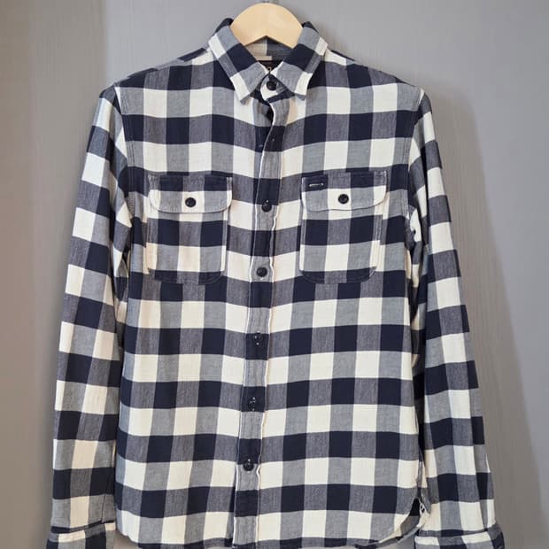 RRL 더블알엘 버팔로 체크 트윌 워크셔츠 S