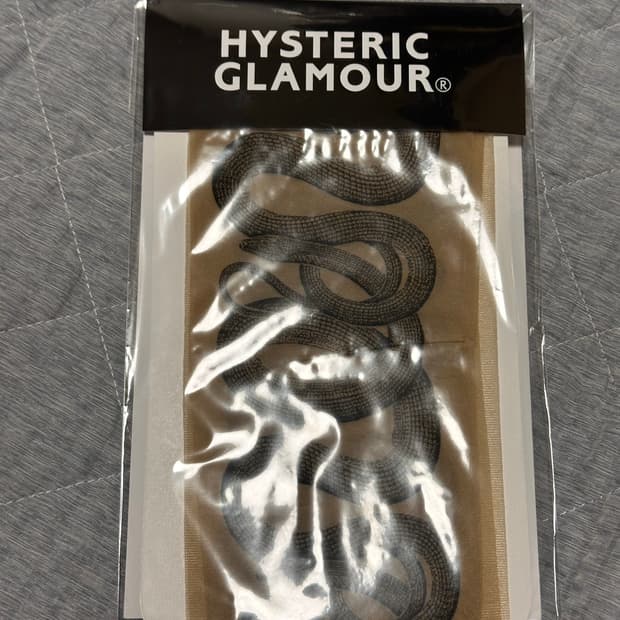히스테릭글래머 스네이크 스타킹