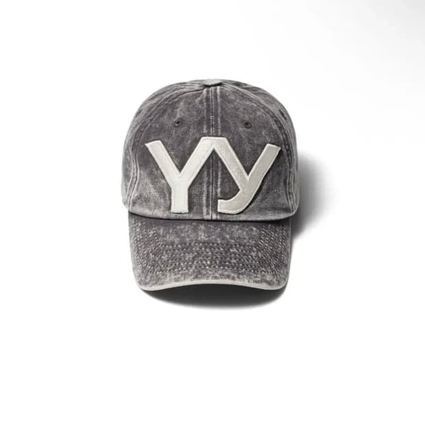 오픈와이와이 cotton ball cap brown