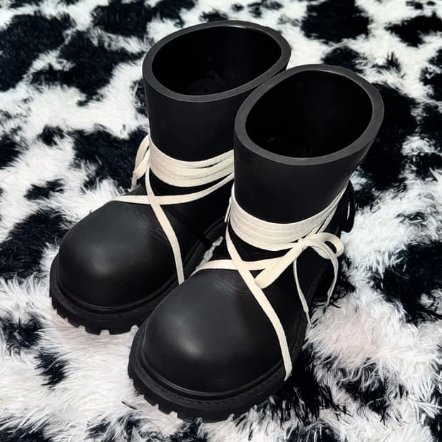 BALENCIAGA 발렌시아가 스테로이드 부츠 부티 38