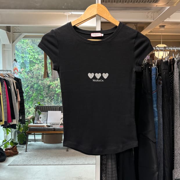 Max&co 하트 티셔츠