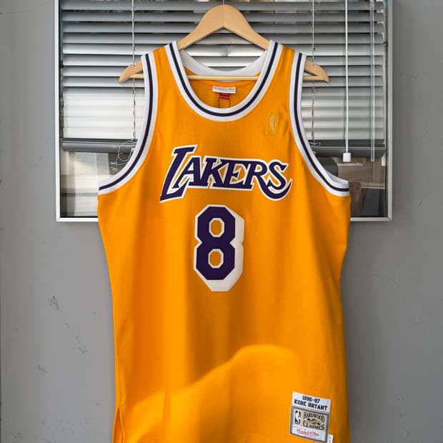 Mitchell & Ness Lakers KOBE 농구져지