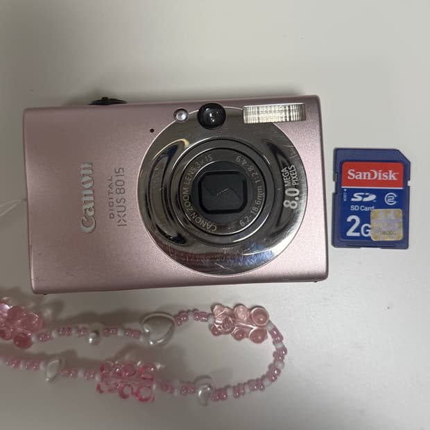 캐논 익서스 Canon IXUS 80IS 핑크