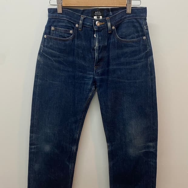 정품 A.P.C. 뉴 스탠다드 데님 청바지 27사이즈