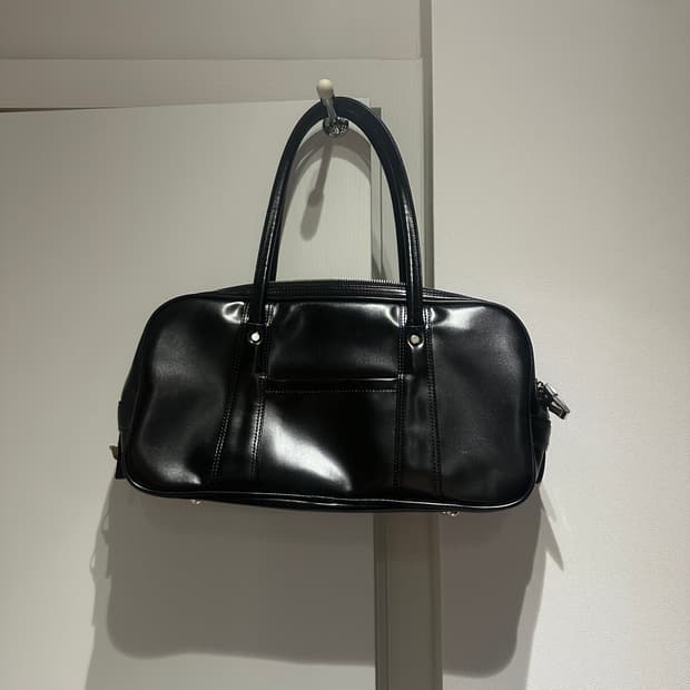 꼼데가르송가방 아오야마 가방 더블 지퍼 숄더백