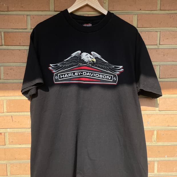 [XL] 90s made USA 할리데이비슨 숏 슬리브 반팔 티셔츠 