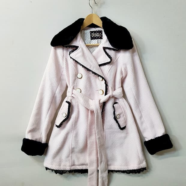 TRALALA 하프코트 핑크