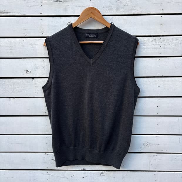 Yves Saint Laurent 입생로랑 니트 조끼 베스트