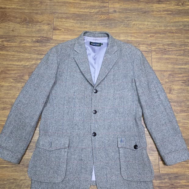 빈폴 해링본 블레이저