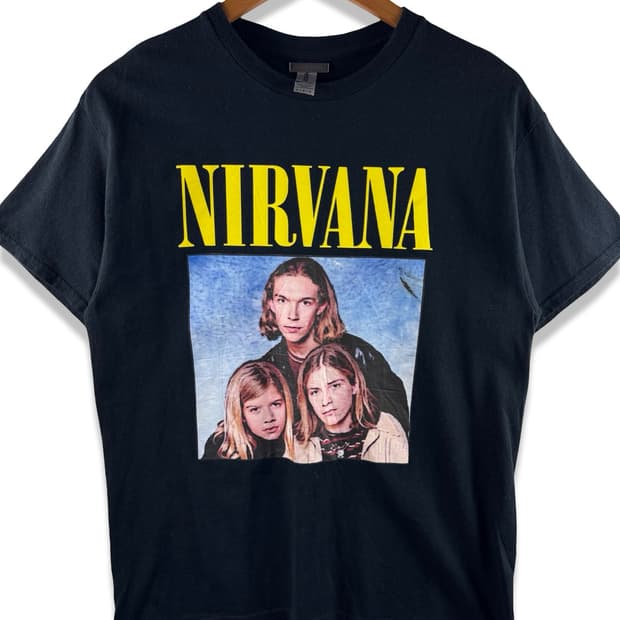 Nirvana X Hanson 밈 부틀렉 티셔츠4231