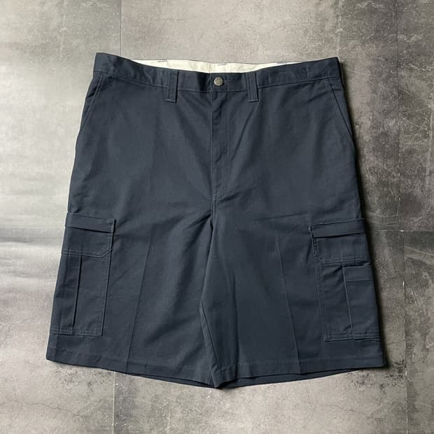 DICKIES 디키즈 네이비 카고 워크 하프팬츠 A01160