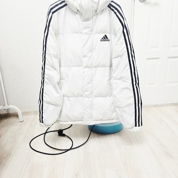 (105~110)XL ☆우주매물☆ 아디다스 3st [흰검] 덕다운패딩