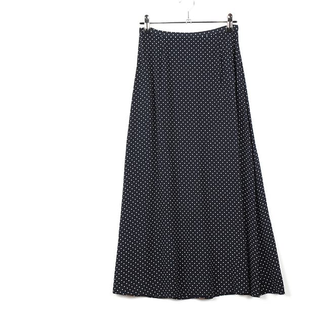 J CREW 롱스커트(XS)  Y2K 90's 도트스커트