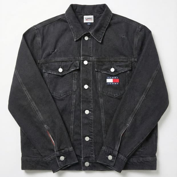 {초레어템} 타미 흑청 데님 자켓 [L]