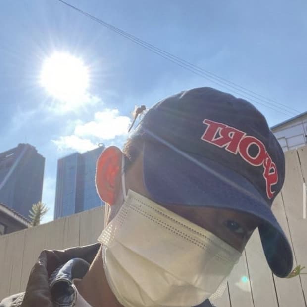 유아인 볼캡 sport