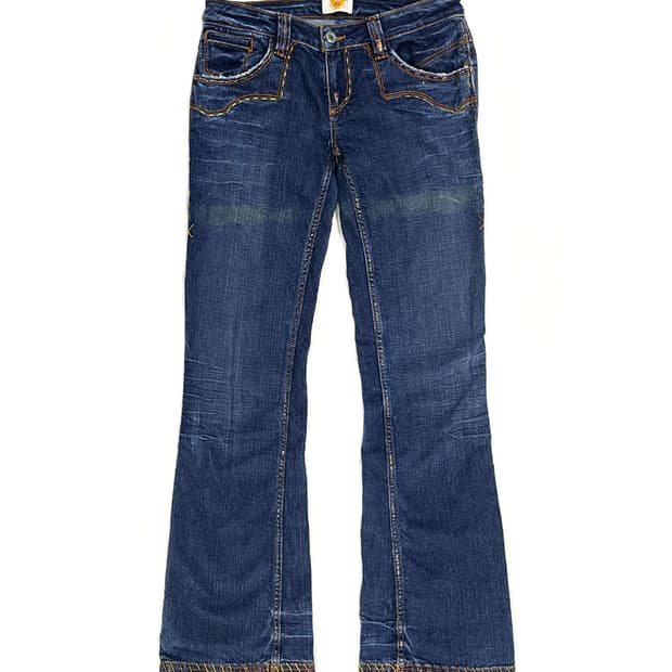 ANTIK DENIM 웨스턴 부츠컷 팬츠 