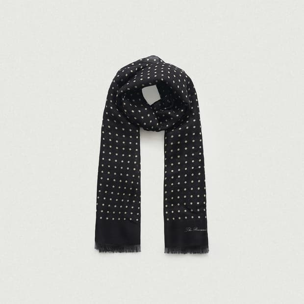 더바넷 도트 스카프