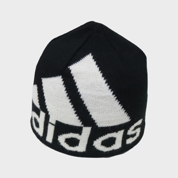 아디다스 빅 로고 울 혼방 니트 비니 63353
