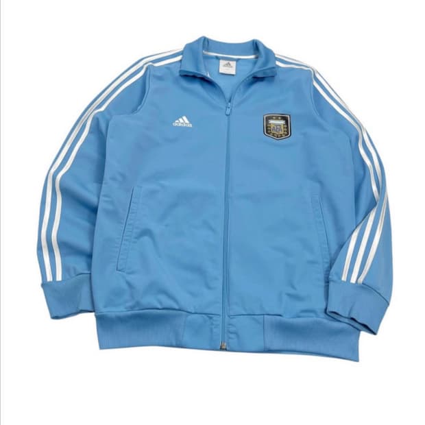 아디다스 져지 스카이블루 트랙탑 아르헨티나 메시
