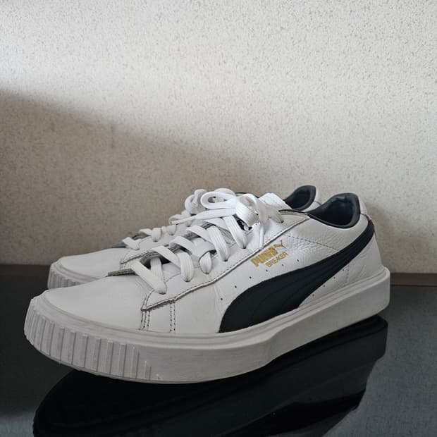 푸마 브레이커 레더 화이트 280 (PUMA Breaker Leather