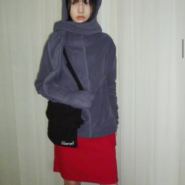 새상품 지초이 컴포트 24-006 플리스 롱슬리브 쿨그레이 2