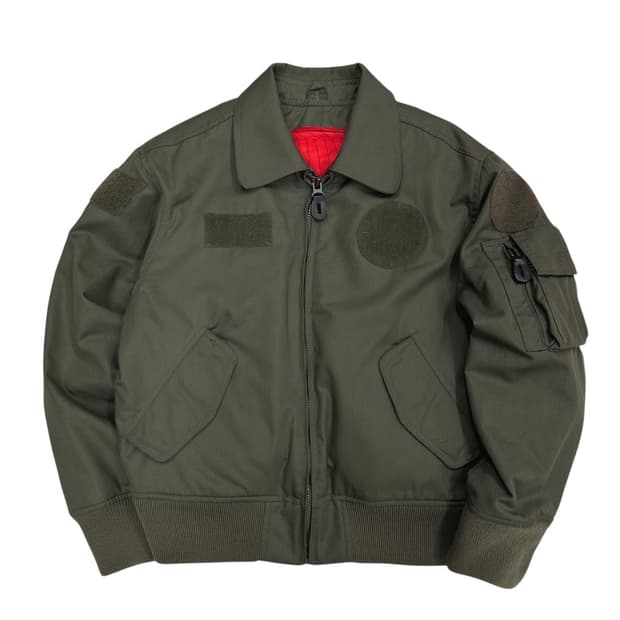 한국군 ma-1 밀리터리 항공점퍼 카키 (M)