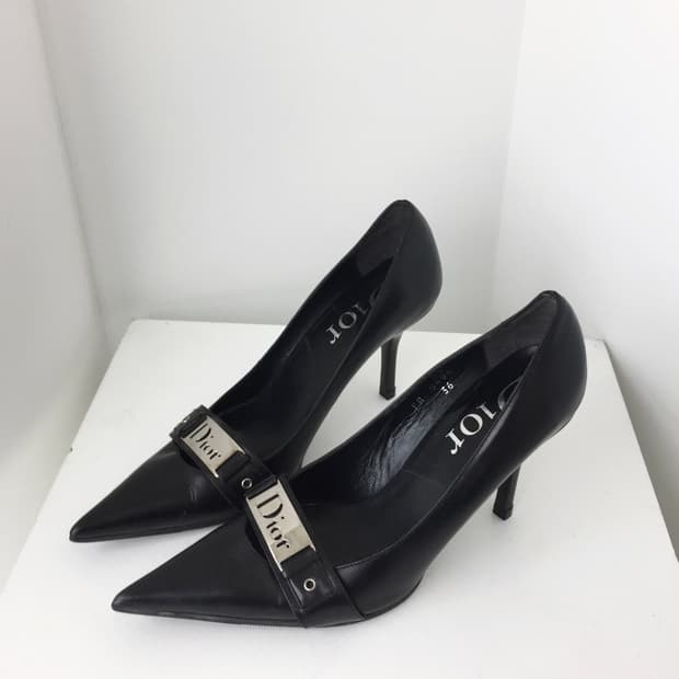 Christian Dior by Galliano Buckle Heels 