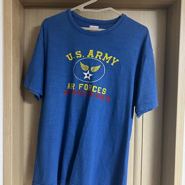 The real mccoy’s 밀리터리 티셔츠