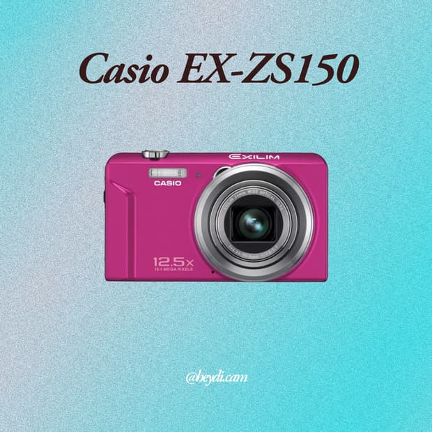 (입문용 1등) 카시오 EX-ZS150 핑크 (Casio EX-ZS150