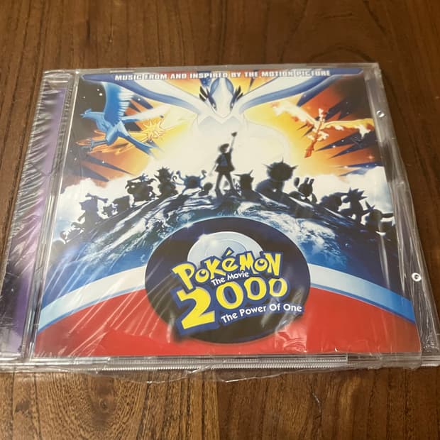애니 영화 포켓몬 2000 OST 라이센스 초판 미개봉 CD 포켓몬스터