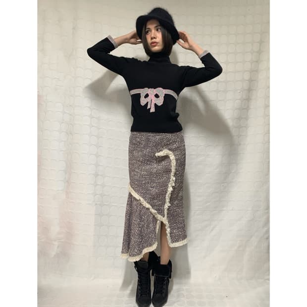 Blumarine 리본 니트