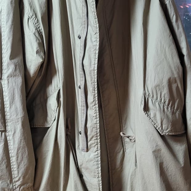 파르티멘토 M75 피시테일 파카 M 카키