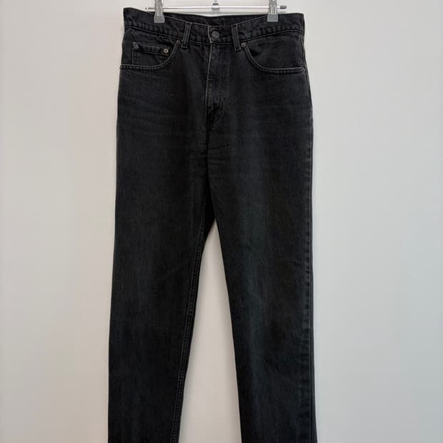 리바이스 506 흑청 데님