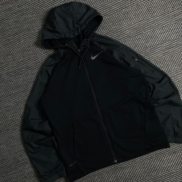 나이키 드라이핏 스카치 스우시 러닝 후드 자켓y 3348