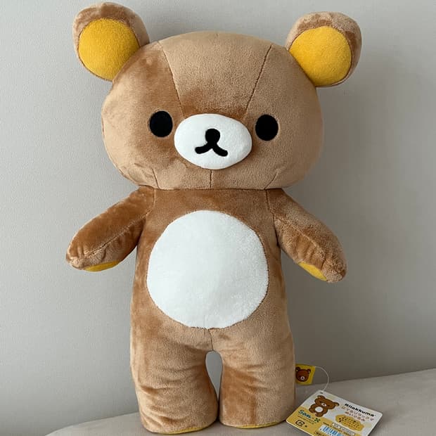 리락쿠마 자립 인형