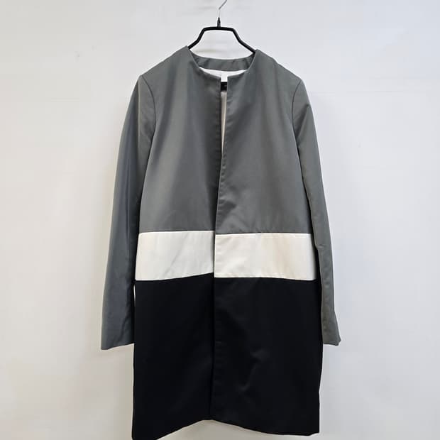 Joseph 단정한 프라다원단 오픈 코트