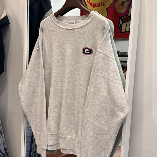 90s Santee 빈티지 NFL 조지아 불독스 스웻셔츠 (USA)