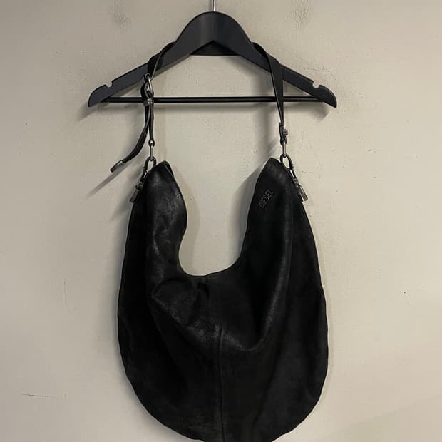 DIESEL suede hobo bag
