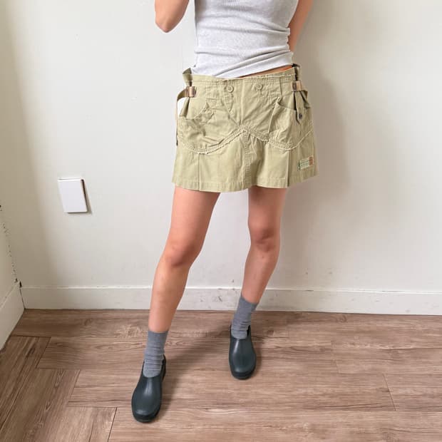 디젤 y2k 스커트